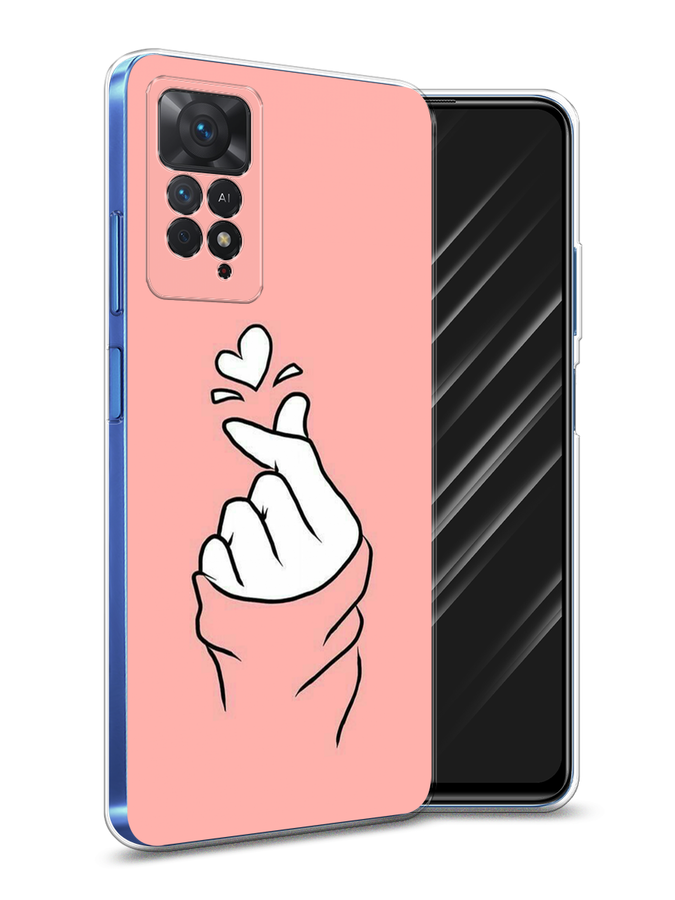 

Чехол Awog на Xiaomi Redmi Note 11E Pro "Любовь-щелк", Разноцветный, 314750-7