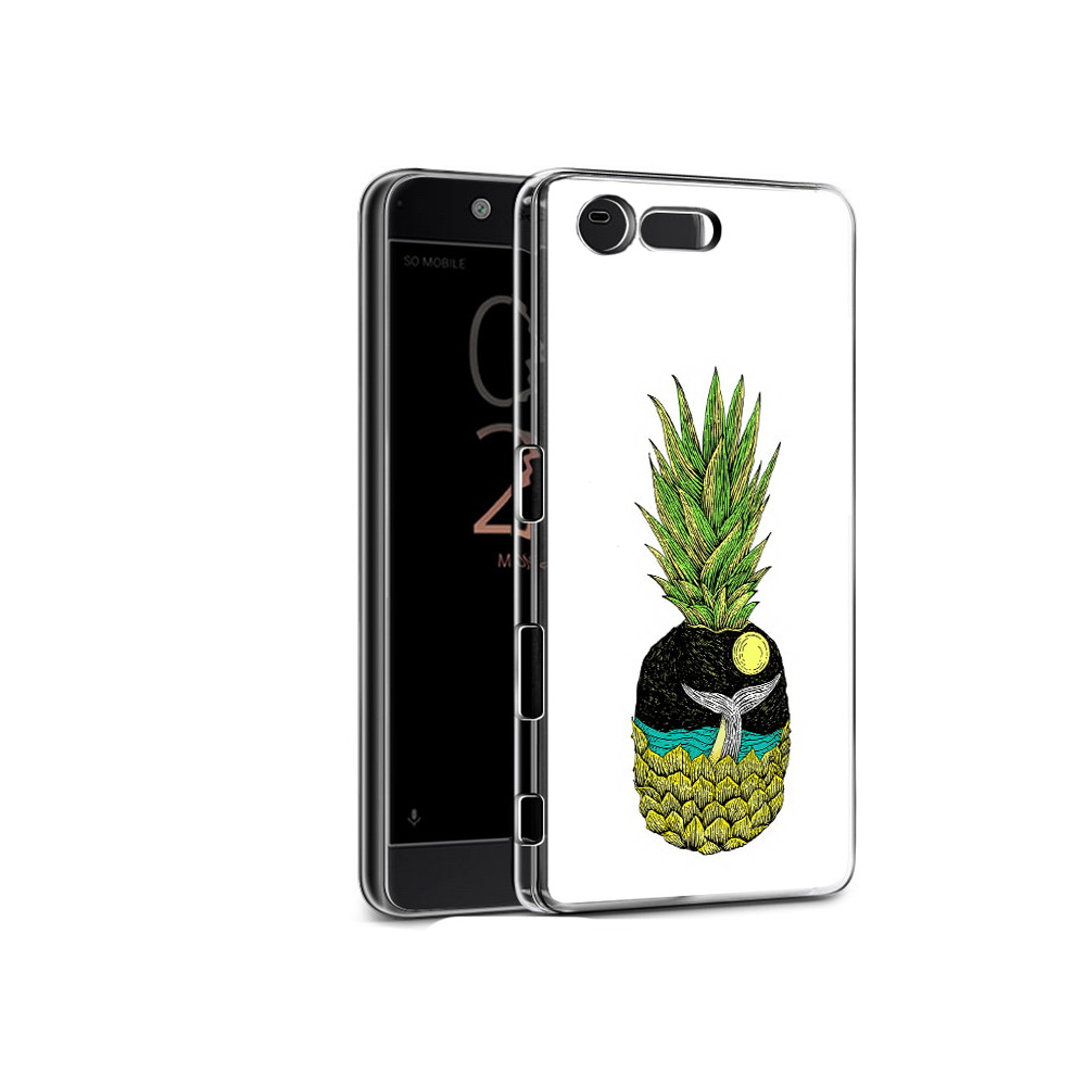

Чехол MyPads Tocco для Sony Xperia X Compact ананас с китом (PT50548.245.220), Прозрачный, Tocco