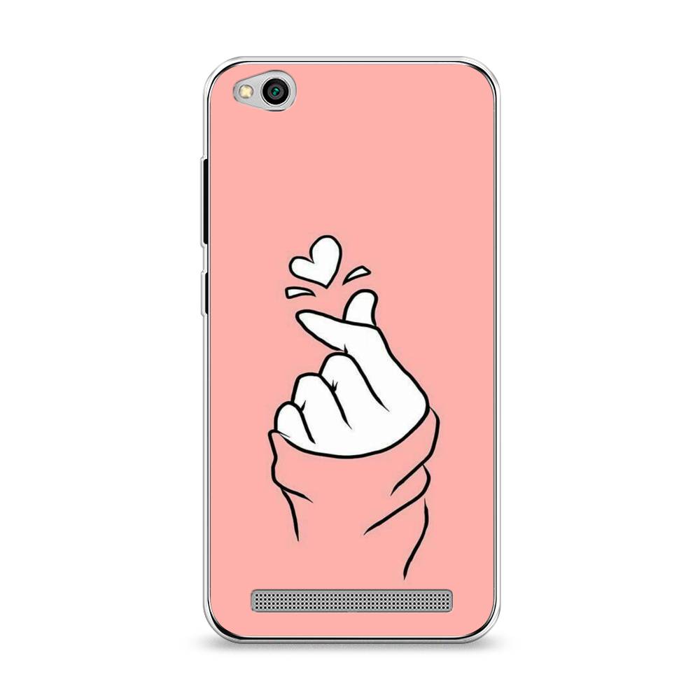 

Чехол Awog на Xiaomi Redmi 5A "Любовь-щелк", Разноцветный, 32850-7