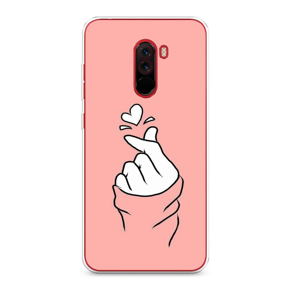 

Чехол Awog на Xiaomi Pocophone F1 "Любовь-щелк", Разноцветный, 34450-7