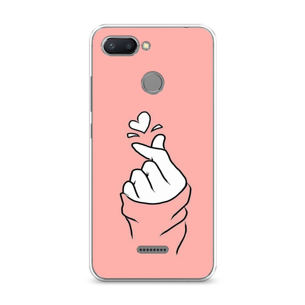 

Чехол Awog на Xiaomi Redmi 6 "Любовь-щелк", Разноцветный, 33850-7