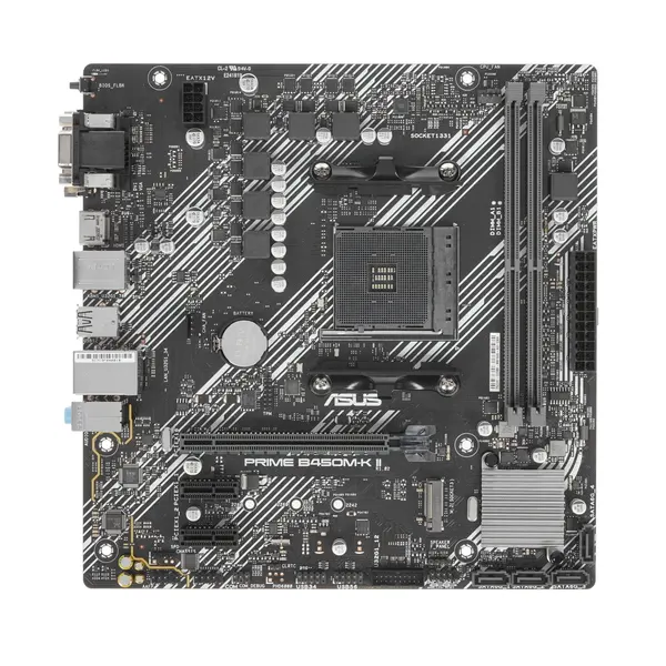 

Материнская плата ASUS PRIME B450M-K II (90MB1600-M0EAY0), PRIME B450M-K II
