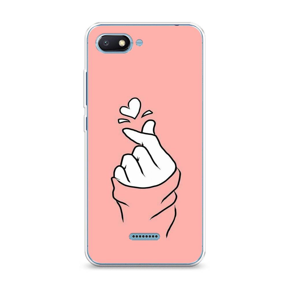 

Чехол Awog на Xiaomi Redmi 6A "Любовь-щелк", Разноцветный, 34150-7