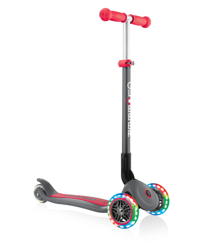 

Самокат Globber Primo Foldable Lights (черно-красный (432-120))