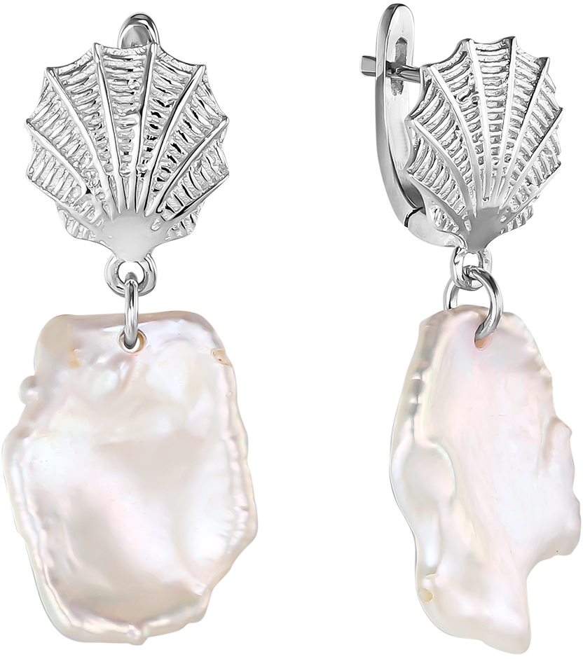 

Серьги из серебра с жемчугом Balex Jewellery 2432930233, 2432930233
