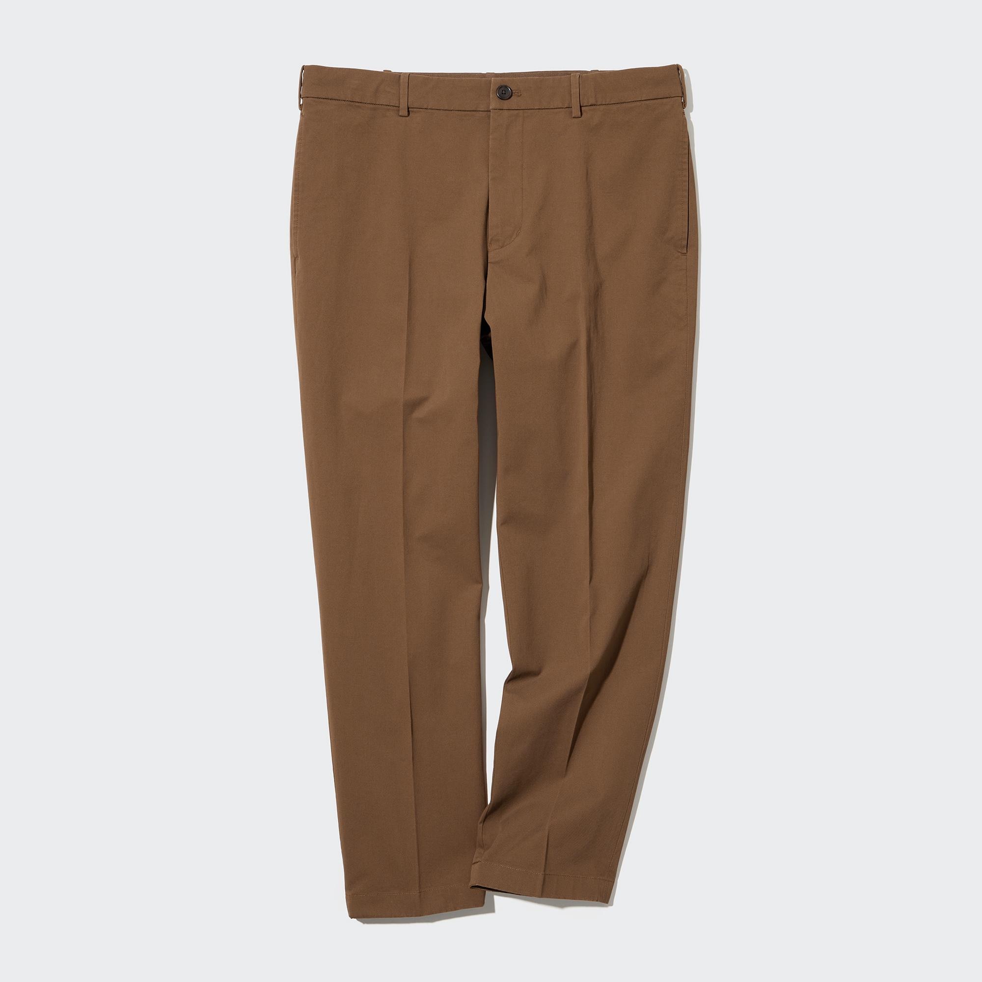 Брюки мужские UNIQLO 452112COL35 коричневые M (доставка из-за рубежа)