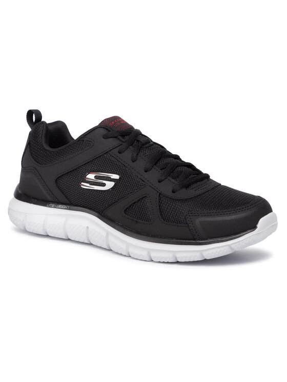 фото Кроссовки scloric 52631/bkrd skechers черный 41,5 eu