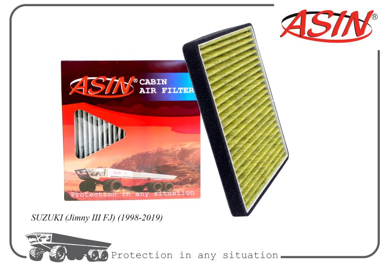 

Фильтр салонный 95860-81A10 ASIN.FC2971A антибакт., уголь. SUZUKI Jimny III FJ 1998-2019