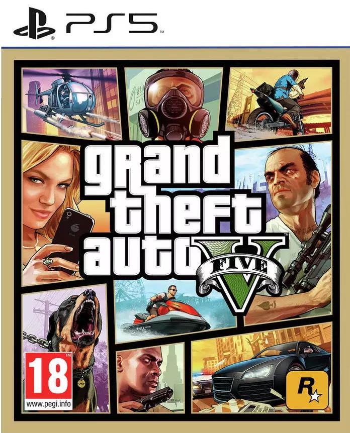 Игра GTA: Grand Theft Auto 5 (V) Русская Версия (PS5) Grand Theft Auto V