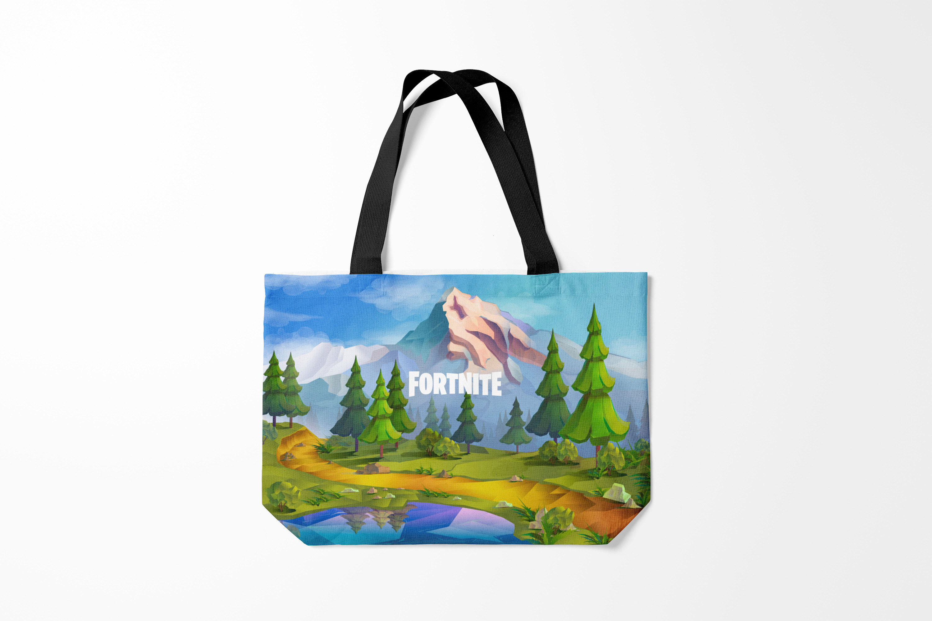 

Сумка шoппер унисекс Burnettie Fortnite, черный, Fortnite