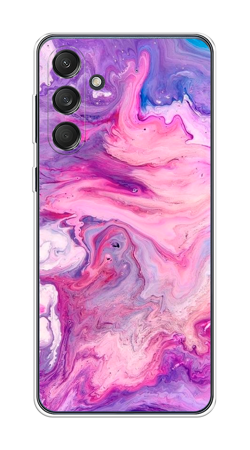 

Чехол на Samsung Galaxy M55 "Нежно-розовая абстракция", Розовый, 2109650-1