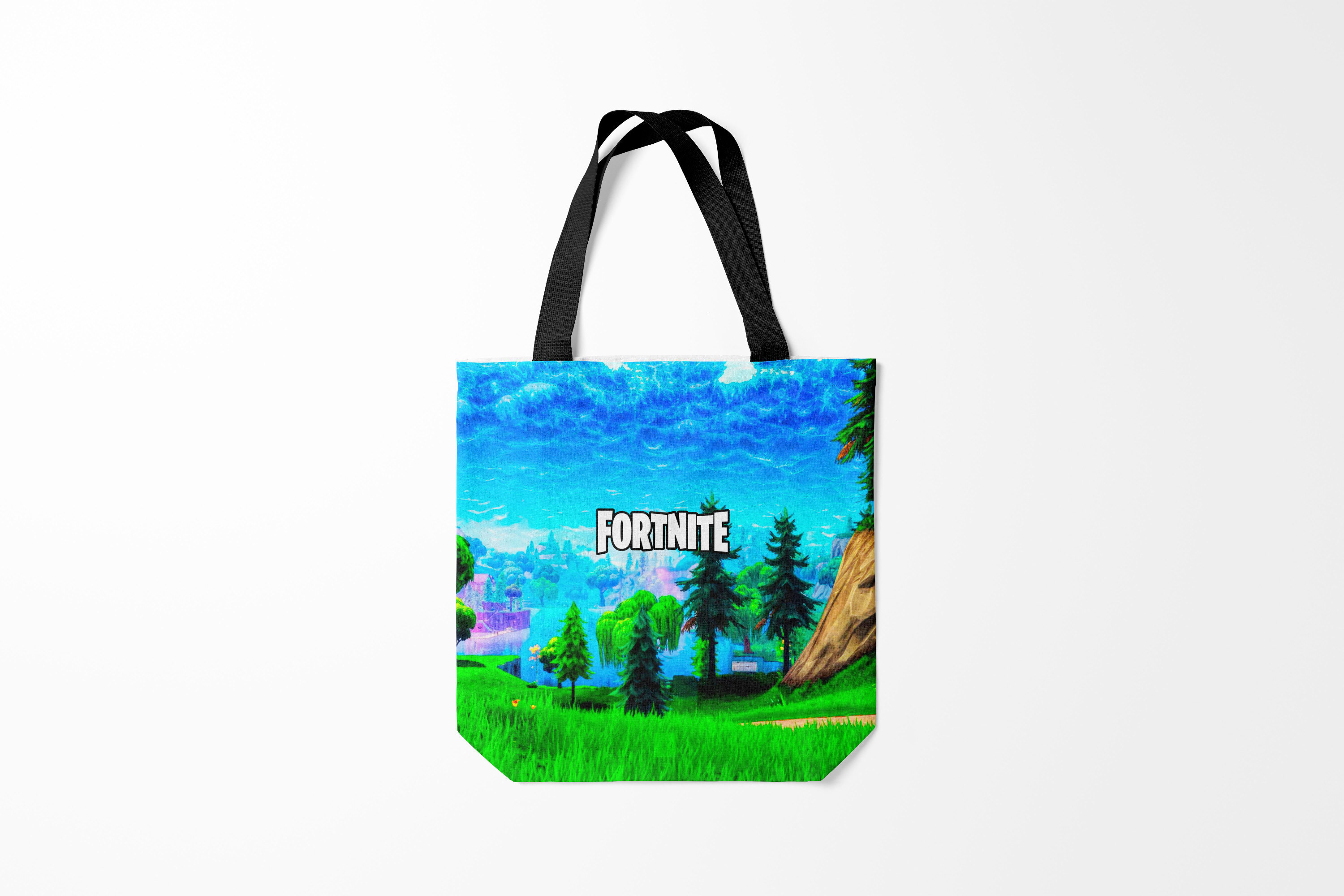 

Сумка шoппер унисекс Burnettie Fortnite, розовый, Fortnite