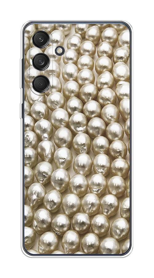 

Чехол на Samsung Galaxy M55 "Жемчуг", Бежевый, 2109650-1