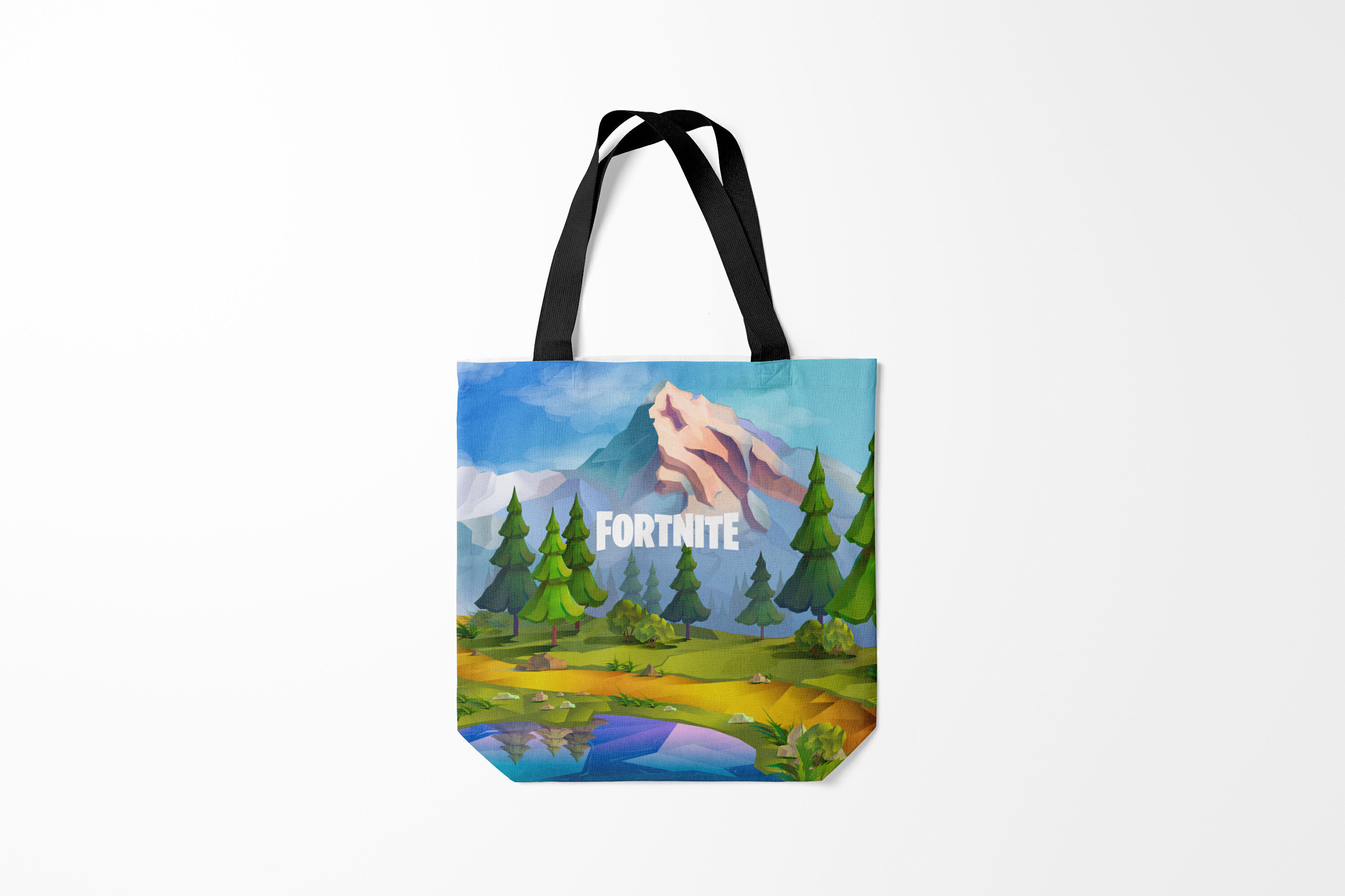 

Сумка шoппер унисекс Burnettie Fortnite, черный; синий, Разноцветный, Fortnite