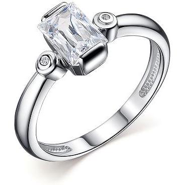 

Кольцо из серебра со swarovski р. 16,5 АЛЬКОР 01-2480_00СВ-00, 01-2480_00СВ-00