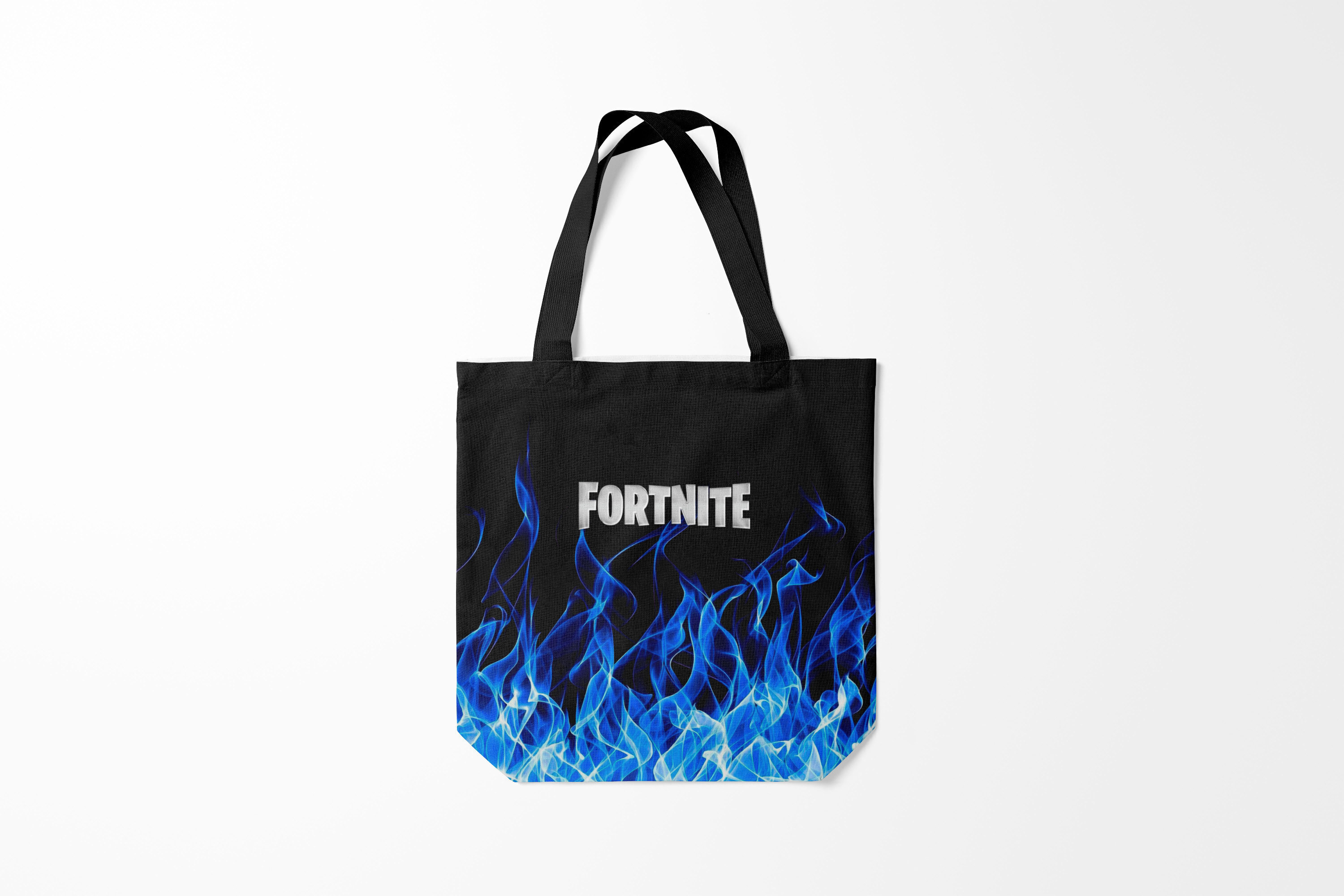 

Сумка шoппер унисекс Burnettie Fortnite, черный; розовый, Fortnite