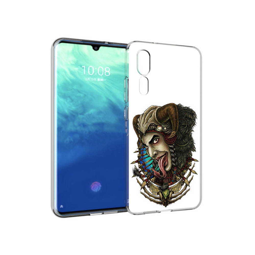 Чехол MyPads Tocco для ZTE Axon 10 Pro длинный язык (PT134302.444.330)