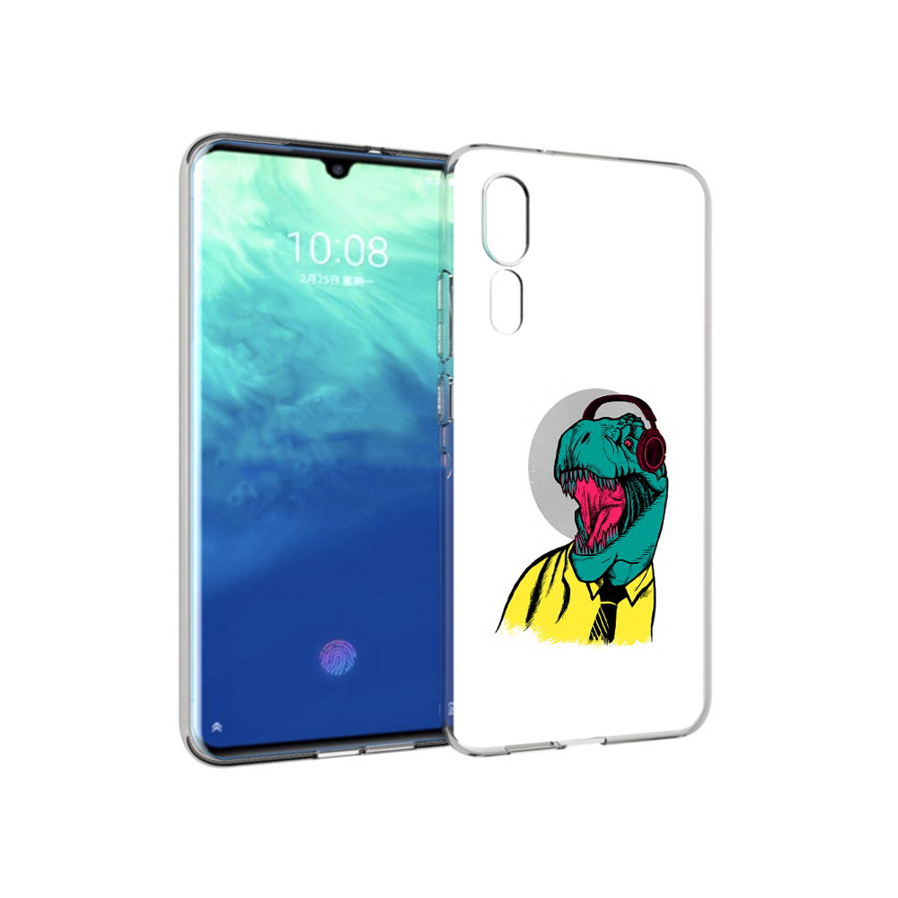 

Чехол MyPads Tocco для ZTE Axon 10 Pro дино (PT134302.444.326), Прозрачный, Tocco