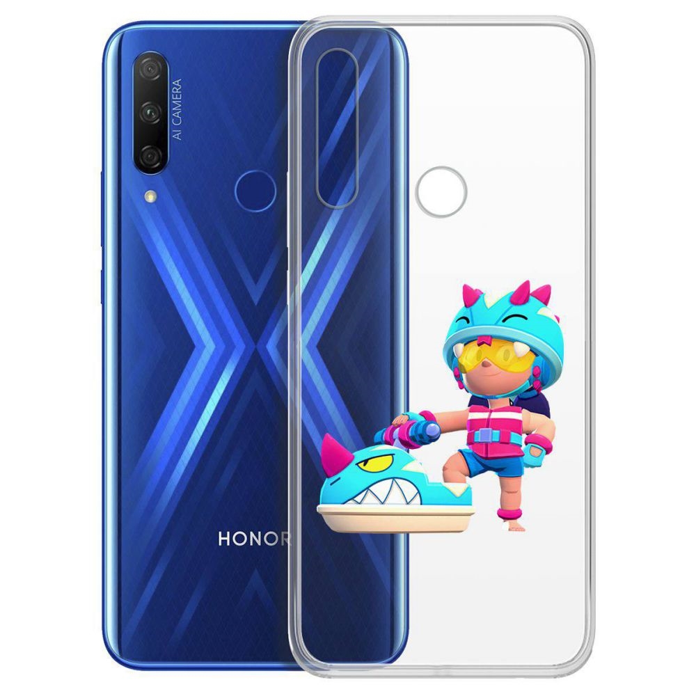 

Чехол-накладка Brawl Stars-Аквабайкер Джеки для Huawei P Smart Zor 9x