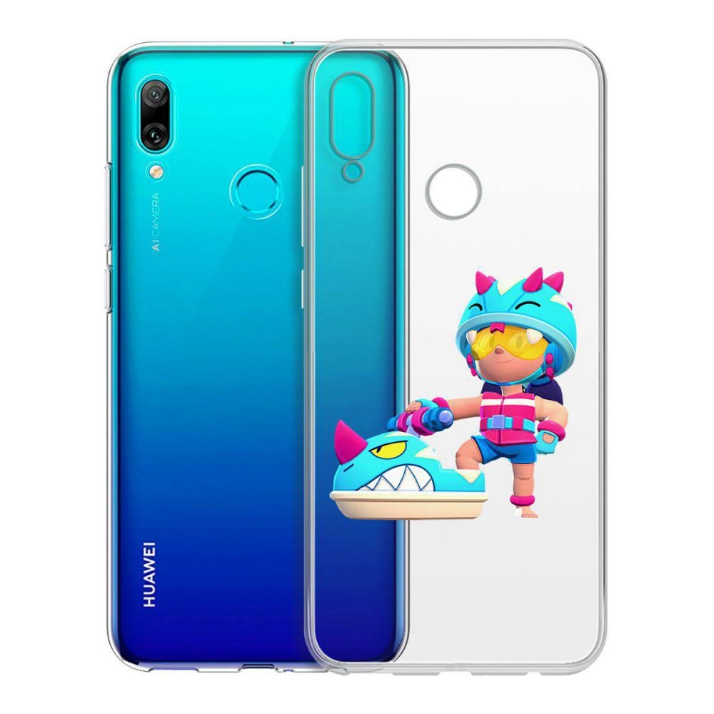 

Чехол-накладка Brawl Stars-Аквабайкер Джеки для Huawei P Smart (2019)or 10 Lite (2019