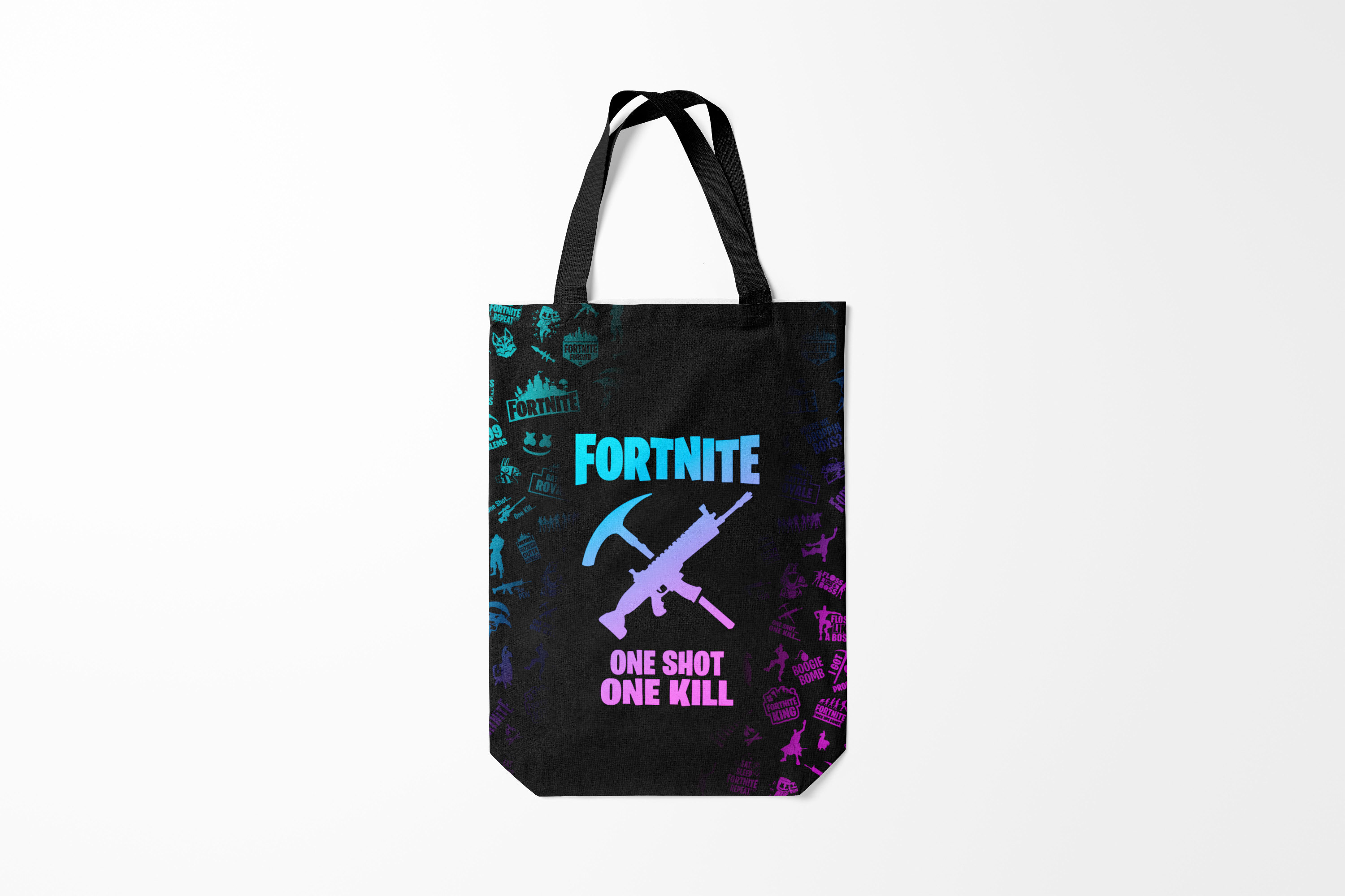 

Сумка шoппер унисекс Burnettie Fortnite, разноцветный, Fortnite