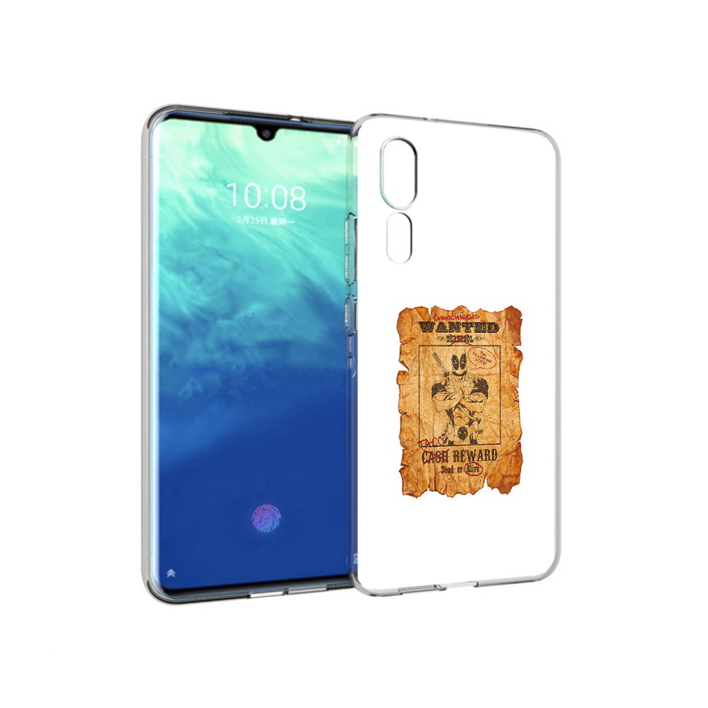 Чехол MyPads Tocco для ZTE Axon 10 Pro дедпул (PT134302.444.317)