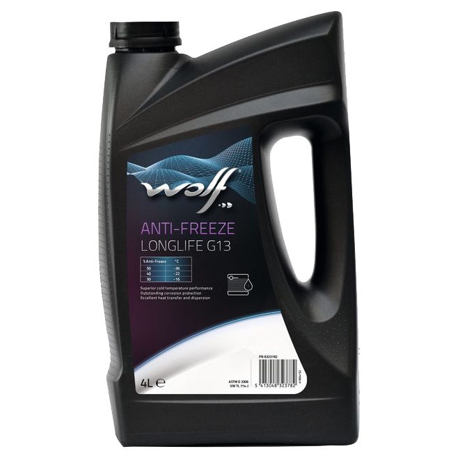 фото Антифриз anti-freeze longlife g13 4l wolf