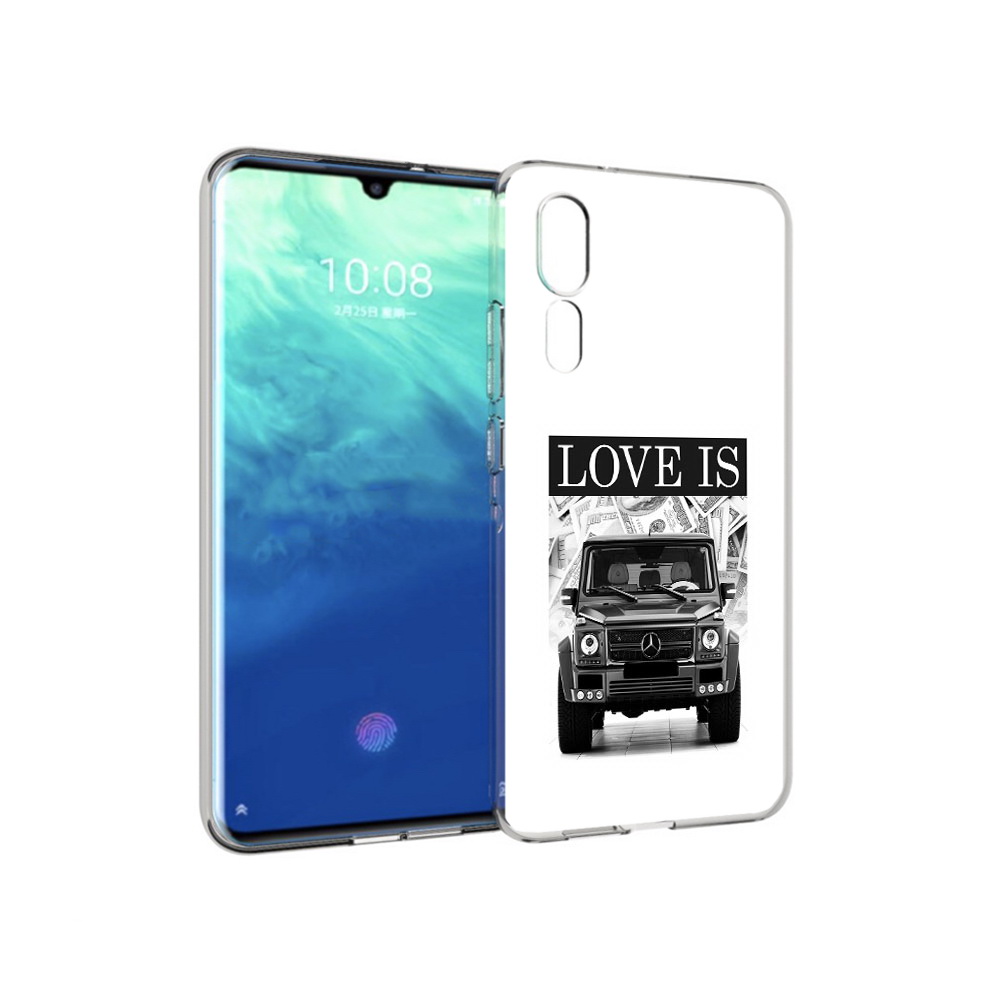 

Чехол MyPads Tocco для ZTE Axon 10 Pro гелик (PT134302.444.285), Прозрачный, Tocco