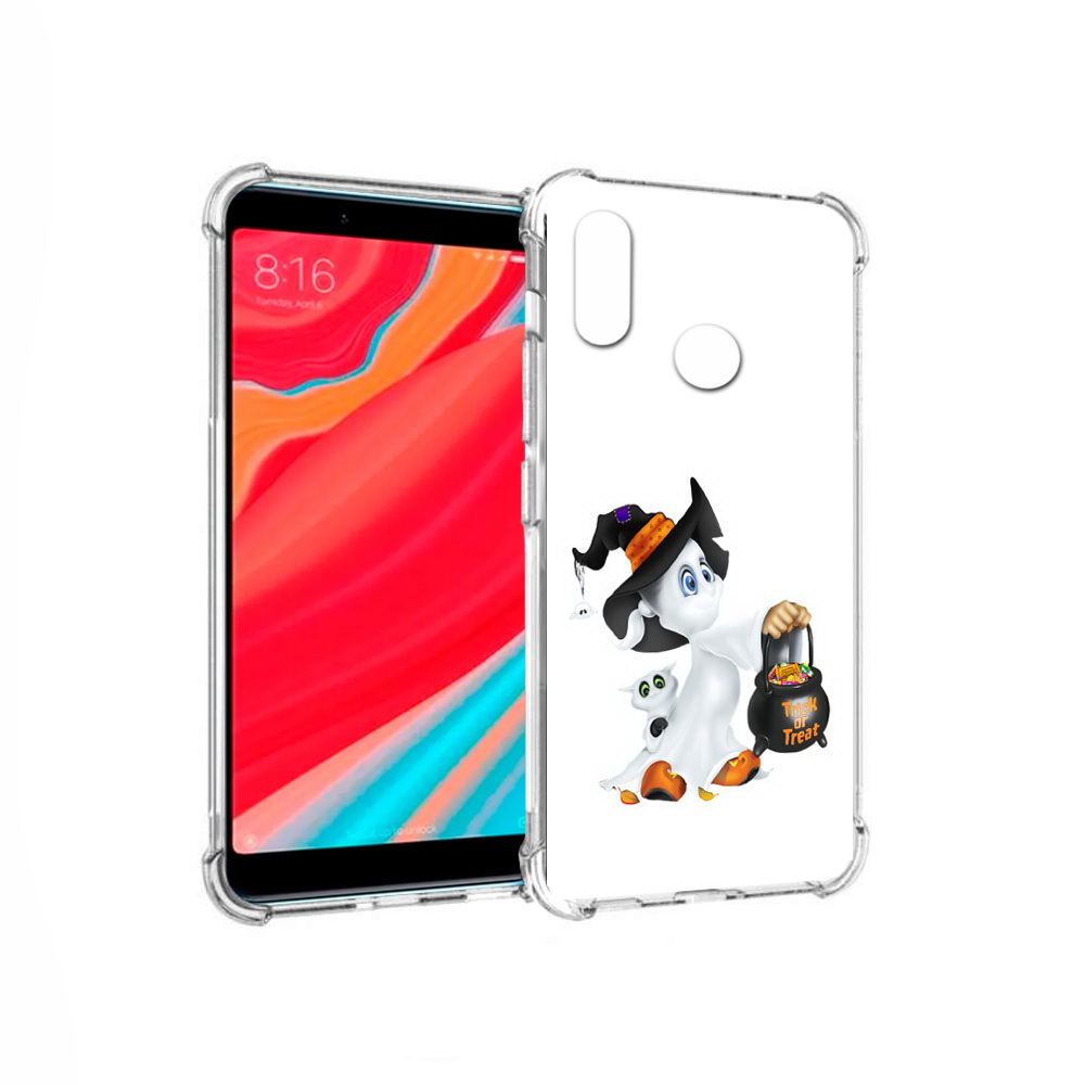 

Чехол MyPads Tocco для Xiaomi Mi Mix 2S Маленький призрак (PT110206.315.113), Прозрачный, Tocco