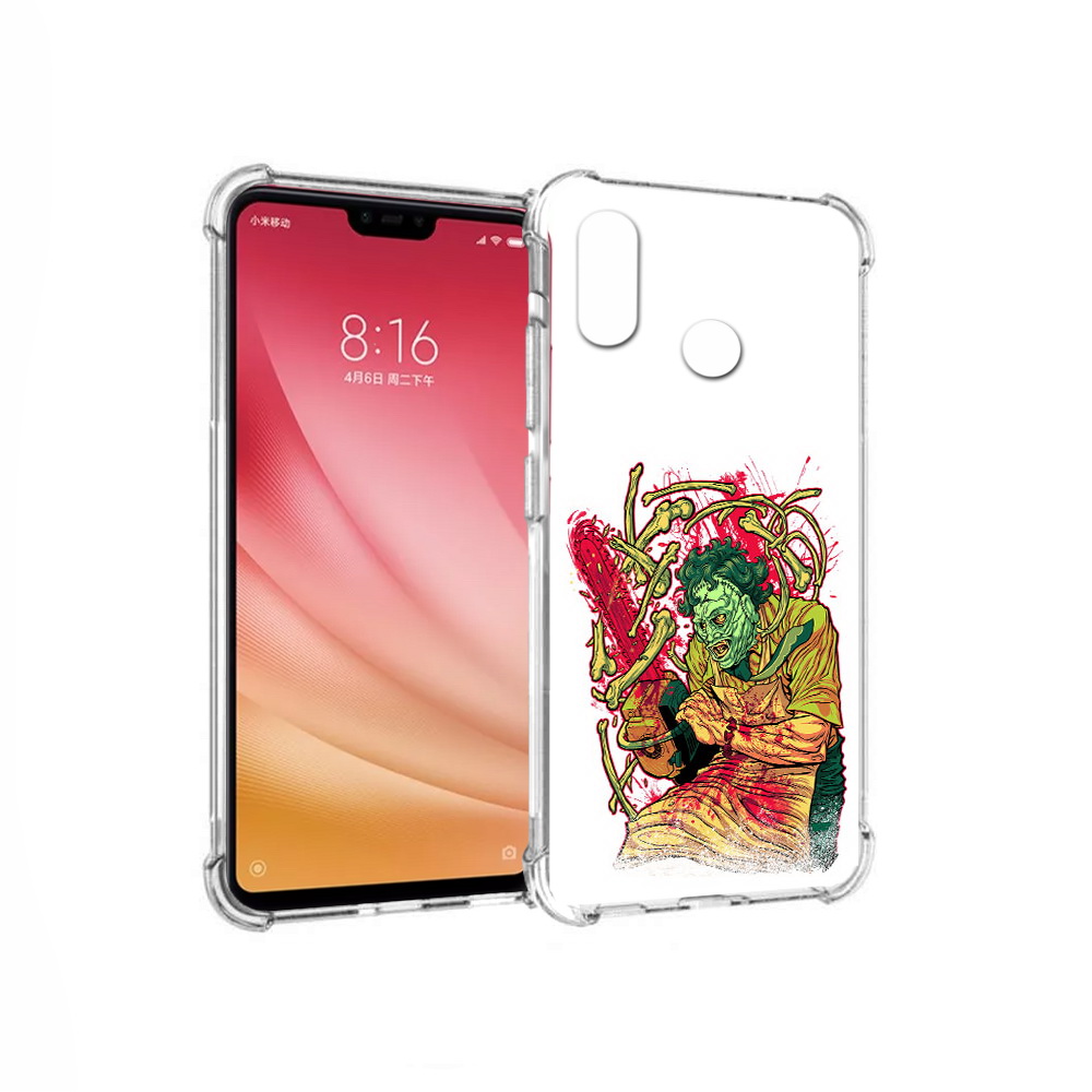 

Чехол MyPads Tocco для Xiaomi Mi 8 яркий мясник (PT110454.314.711), Прозрачный, Tocco