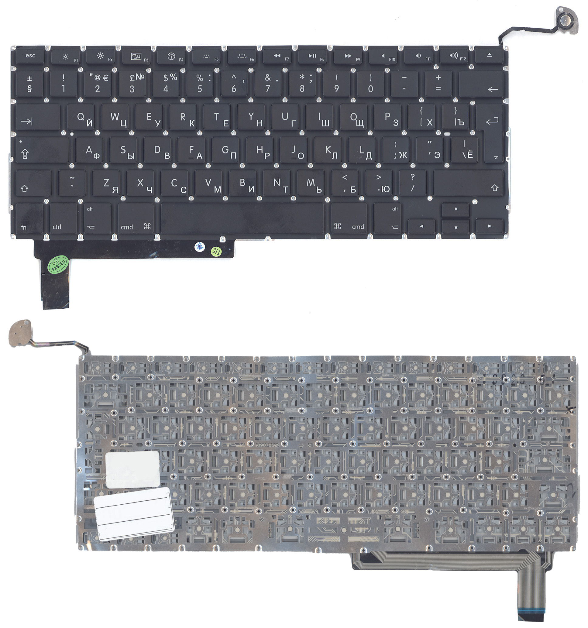 Клавиатура OEM для ноутбука MacBook A1286 с SD большой ENTER