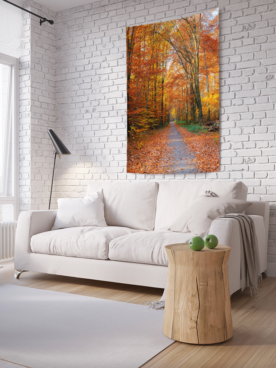 

Вертикальное фотопанно на стену JoyArty Дорожка в парке 100x150 см, Дорожка в парке