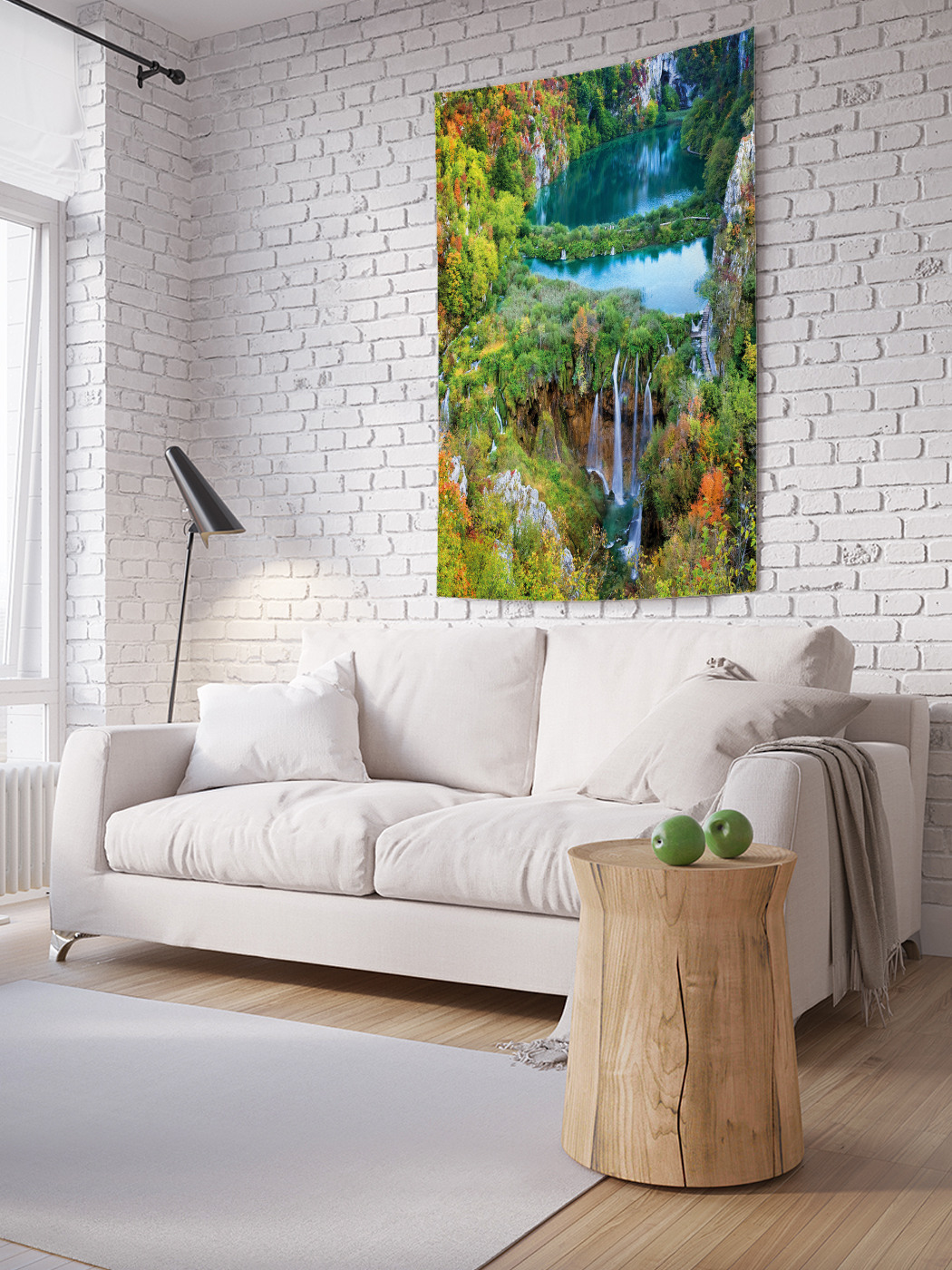 

Вертикальное фотопанно на стену JoyArty Плитвицкие озёра 100x150 см, Плитвицкие озёра
