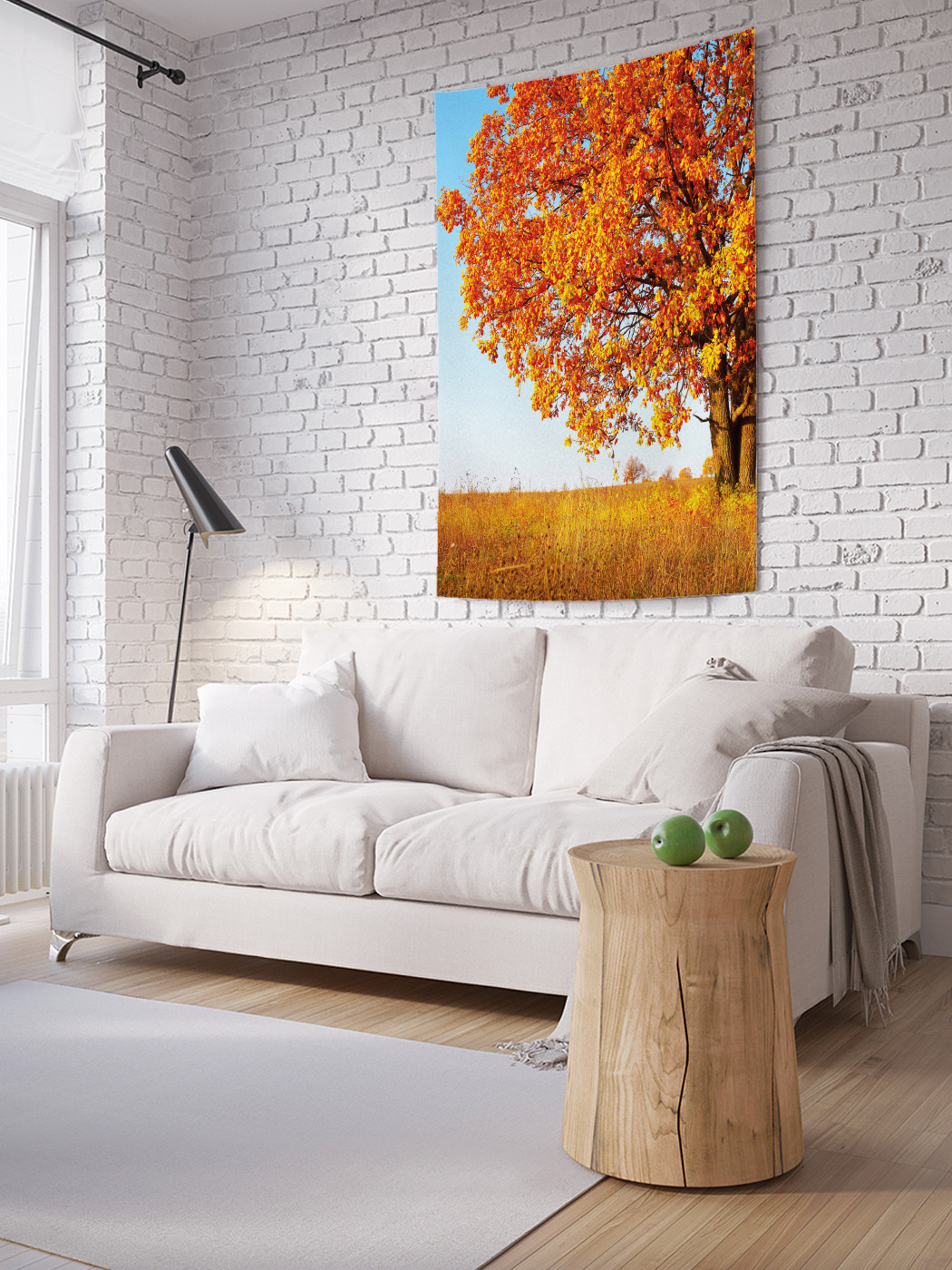 

Вертикальное фотопанно на стену JoyArty Одинокое дерево 100x150 см, Одинокое дерево