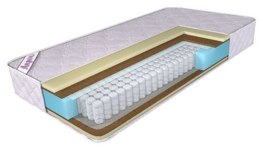 

Матрас Matrasliron Кёльн 120х190x20, Белый, Кёльн