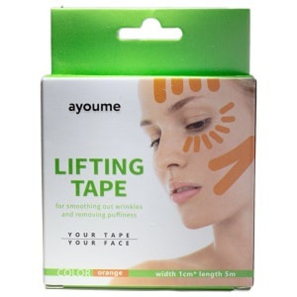 фото Ayoume kinesiology tape roll - тейп для лица 1см*5м оранжевый