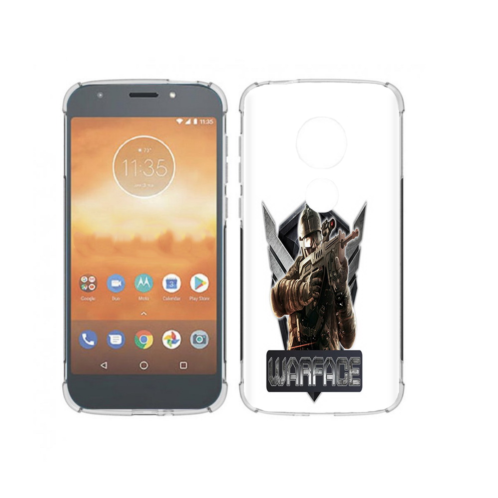 

Чехол MyPads Tocco для Motorola Moto E5 Play игра про войну (PT227065.372.374), Прозрачный, Tocco