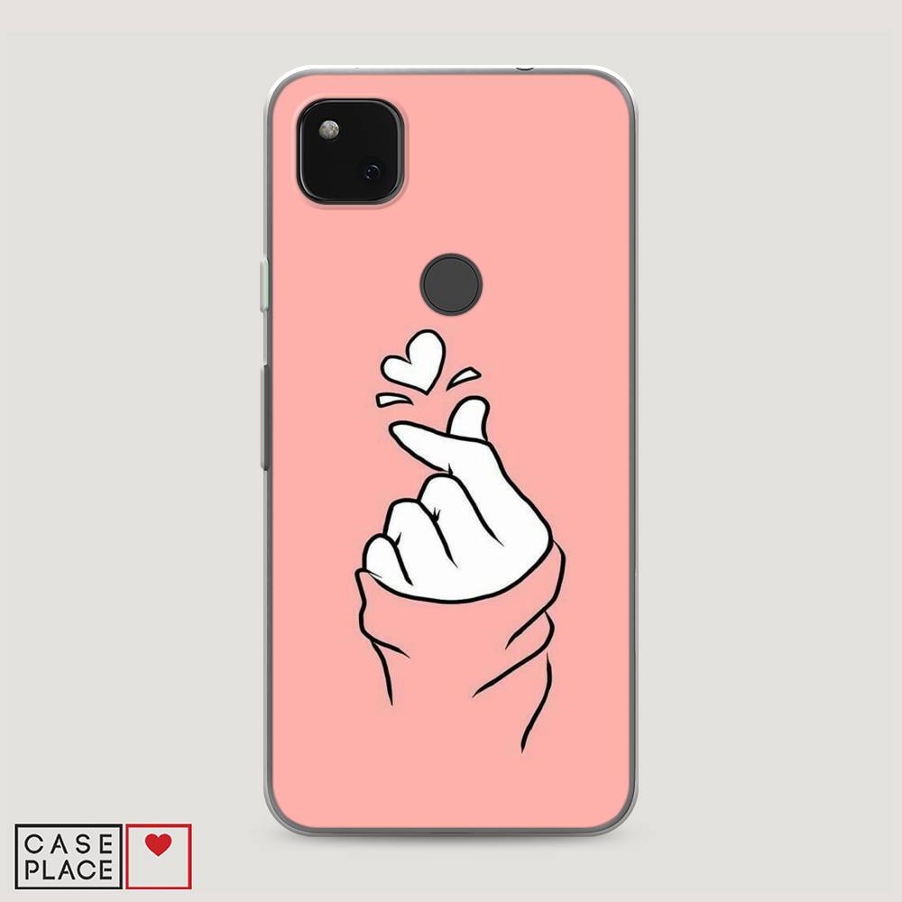фото Чехол awog "любовь-щелк" для google pixel 4a