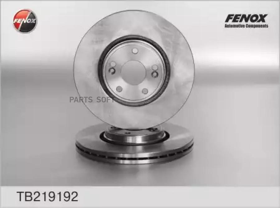Тормозной диск FENOX передний для Renault Laguna 2001-2007 TB219192