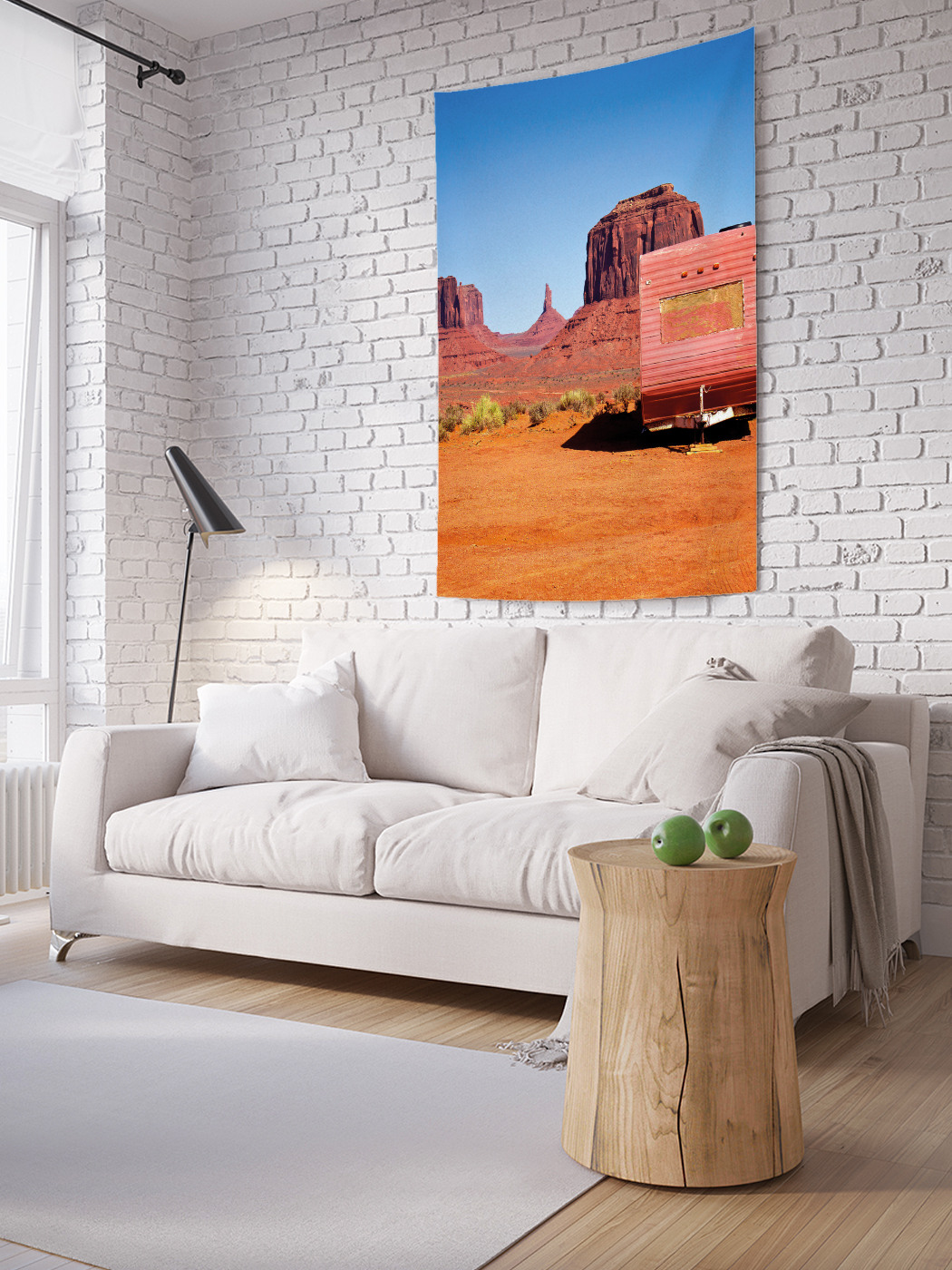 

Вертикальное фотопанно на стену JoyArty Кофейня на колесах 100x150 см, Кофейня на колесах