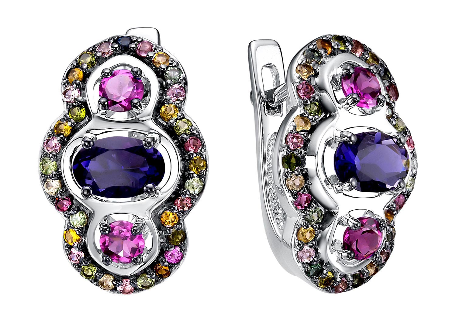 

Серьги из серебра с иолитом Империал S1318JU/Ag-607/36, S1318JU/Ag-607/36
