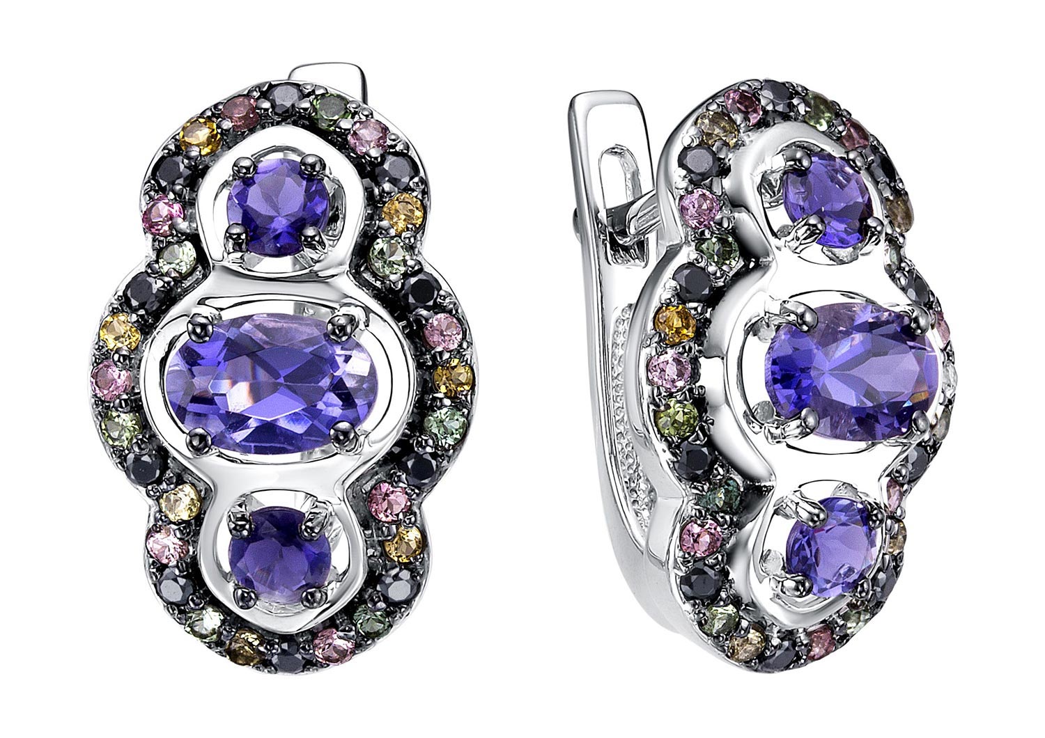 

Серьги из серебра с иолитом Империал S1318JU/Ag-617/35, S1318JU/Ag-617/35
