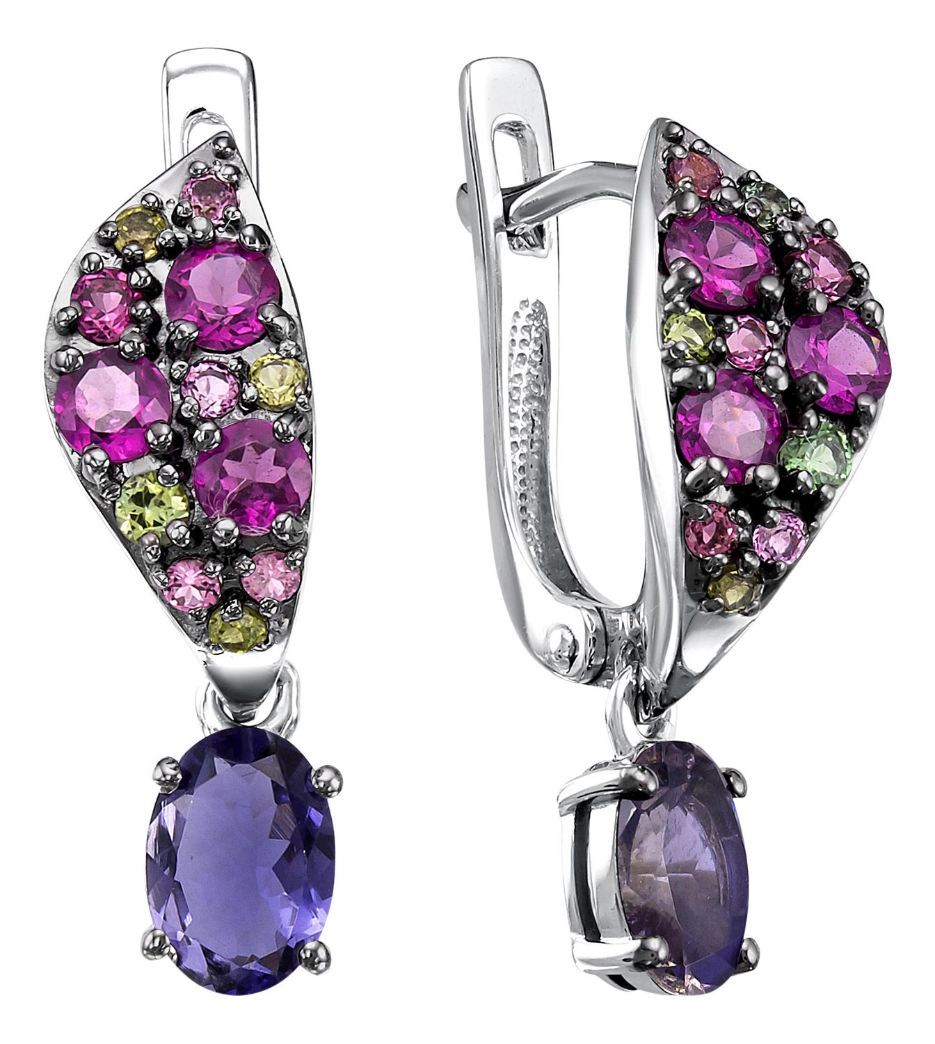

Серьги из серебра с иолитом Империал S1326JU/Ag-607/36, S1326JU/Ag-607/36