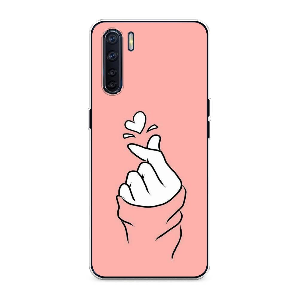

Чехол Awog на Oppo A91 "Любовь-щелк", Разноцветный, 254250-7