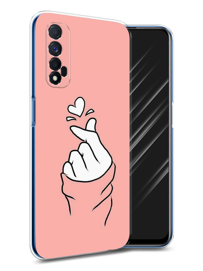 

Чехол Awog на Realme 7 "Любовь-щелк", Разноцветный, 254150-7