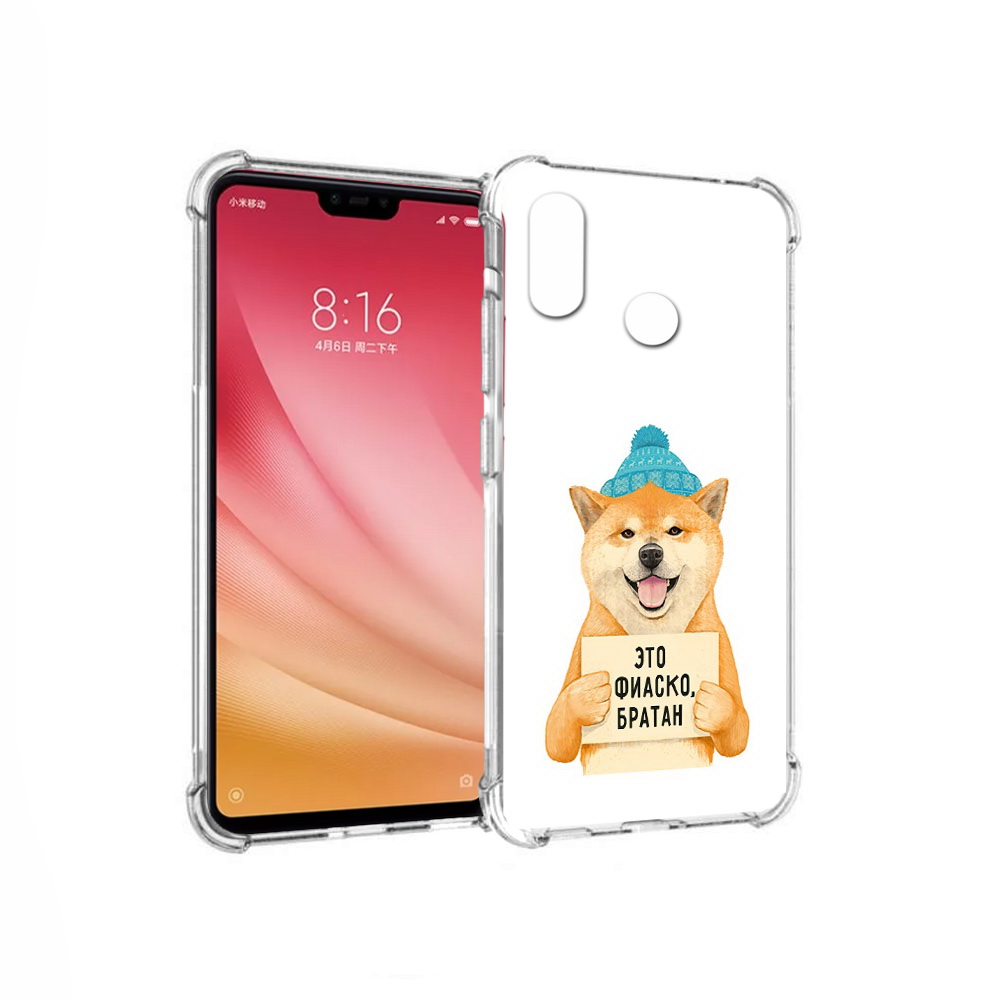 

Чехол MyPads Tocco для Xiaomi Mi 8 фиаско (PT110454.314.656), Прозрачный, Tocco