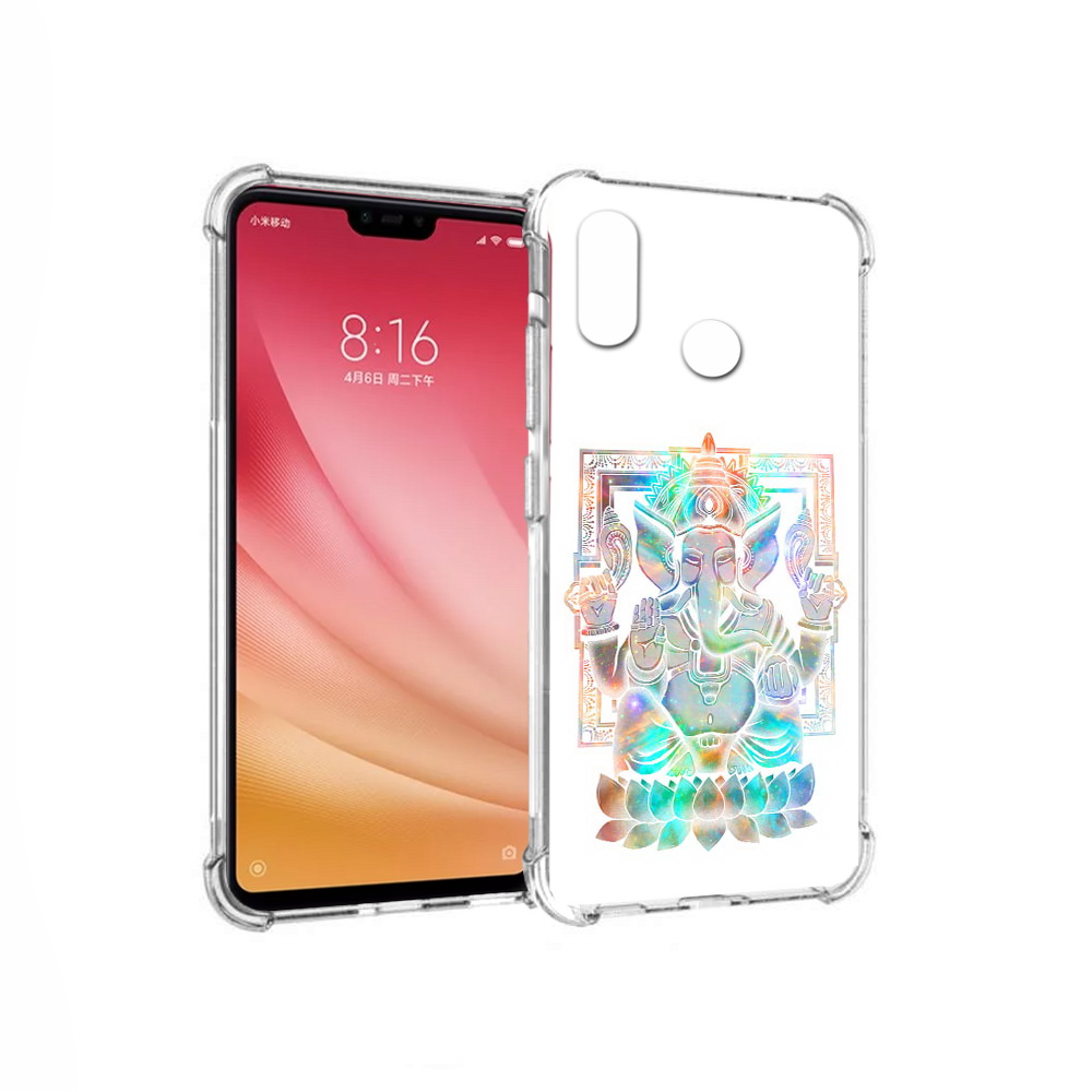 

Чехол MyPads Tocco для Xiaomi Mi 8 умный слон (PT110454.314.654), Прозрачный, Tocco