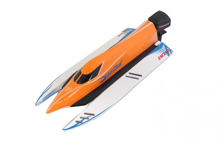 фото Радиоуправляемый катер xk-innovation speedboat бесколлекторный 45км/ч 43 см wl915-a-orange