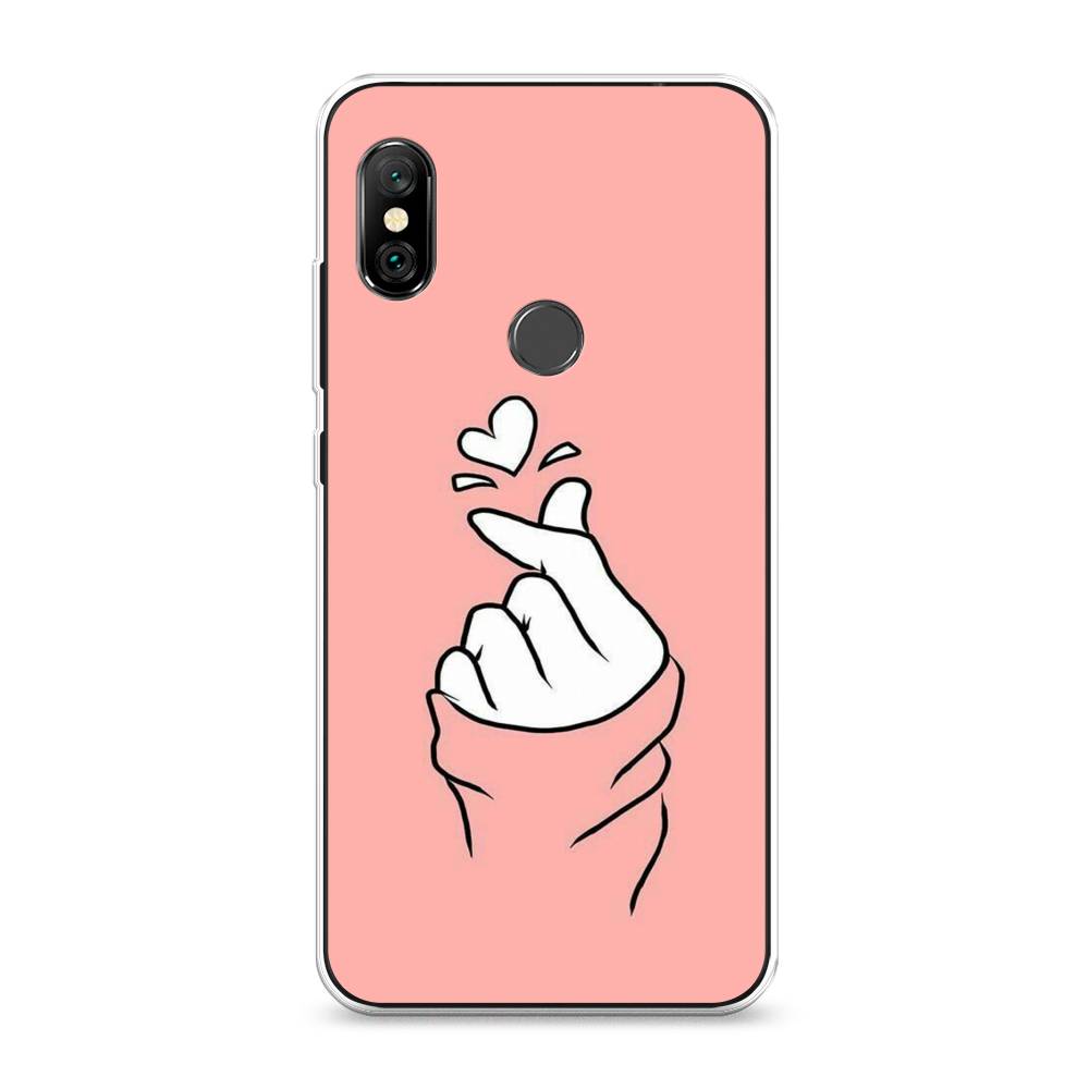 

Чехол Awog на Xiaomi Redmi Note 6 Pro "Любовь-щелк", Разноцветный, 34650-7