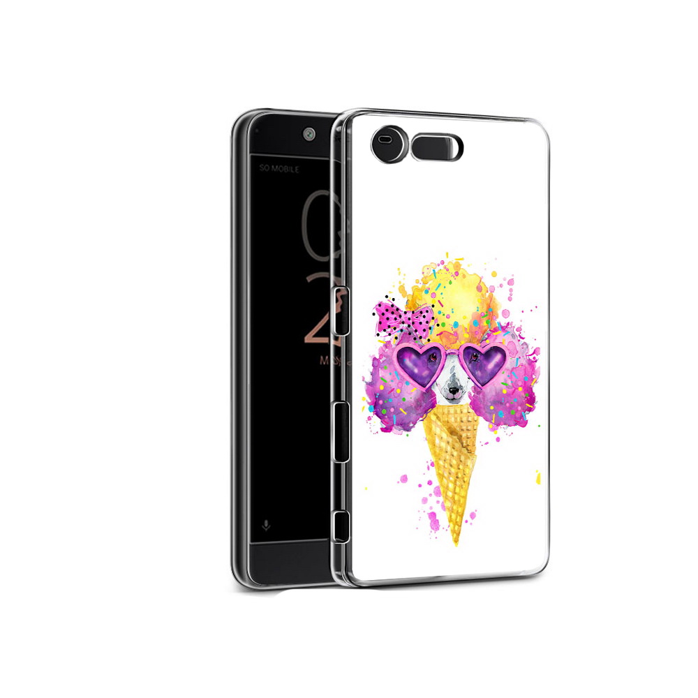 

Чехол MyPads Tocco для Sony Xperia X Compact Рожок (PT50548.245.146), Прозрачный, Tocco